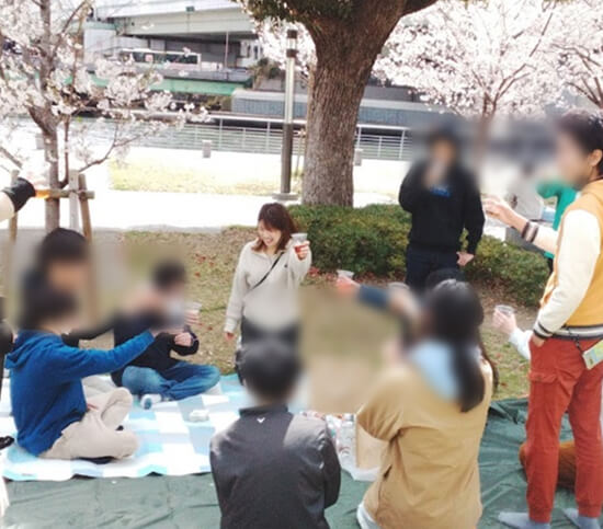 サンドイッチピクニック